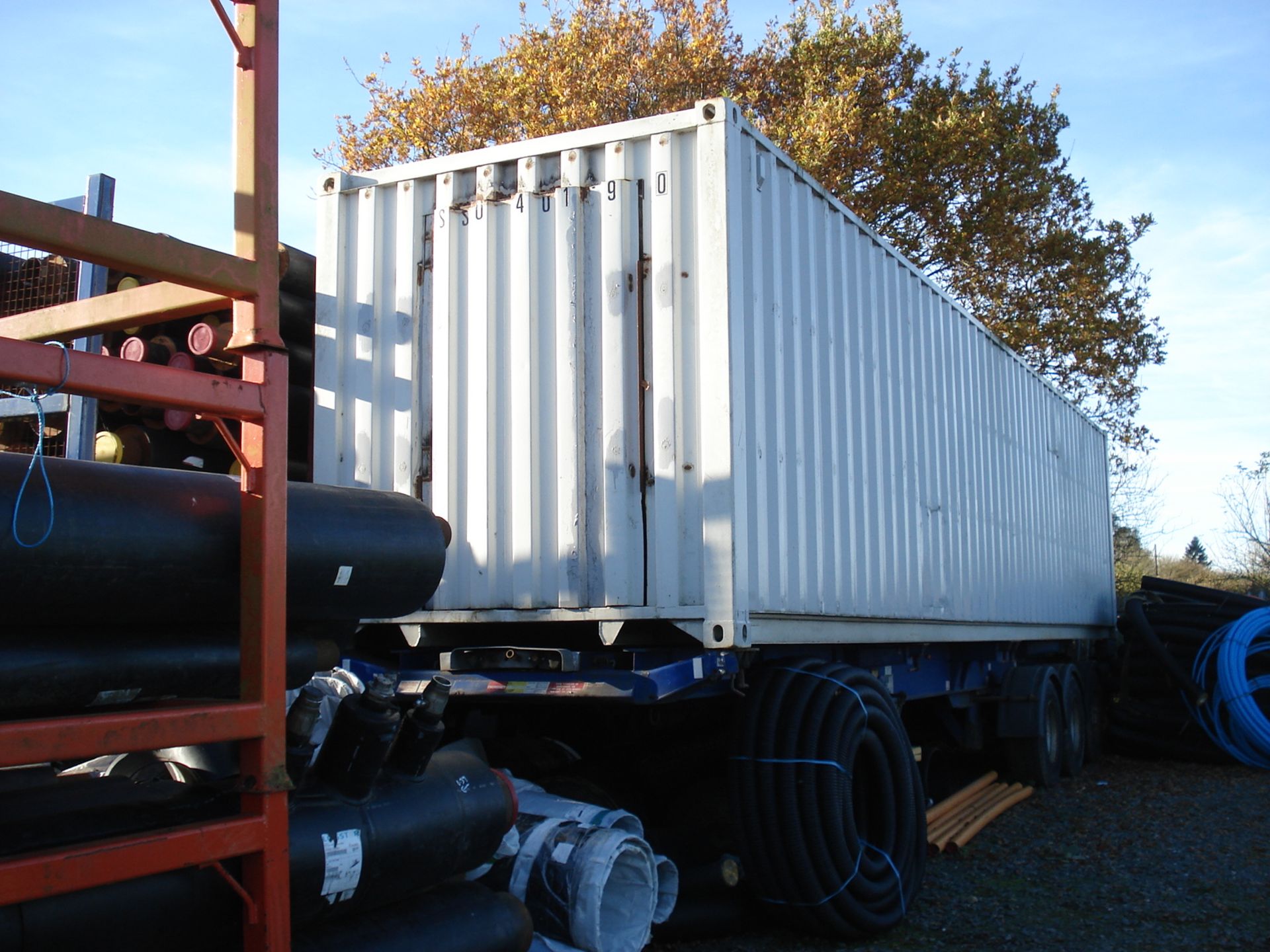 40Ft Dennison Artic Lorry Trailer - Year Of Manufacture 2008, Test Certificate Expired Early 2018