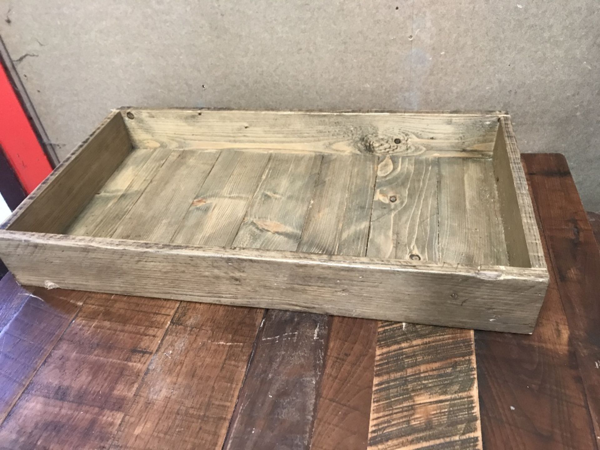 Rustic tray