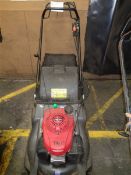 Honda model hrx 537 petrol driven lawn mower