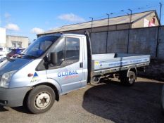 SB56 ELJ Ford Transit 115 T350LF RWD dropside truck, date of first registration 28/11/2006,