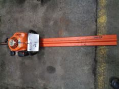 Stihl model hs 45 petrol driven hedger