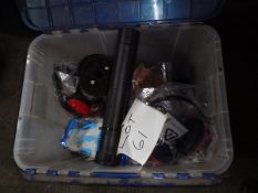 Box of various strimmer spares