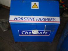 Horstine Farmery ltd metal chemical safe cabinet