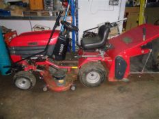 Westwood model t1600 ride on lawn mower with grass catcher