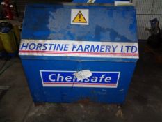 Horstine Farmery ltd metal chemical safe cabinet