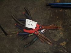 5 x Manual hedge shears