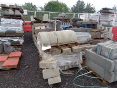 Approximately 35 part pallets of various kerb stone