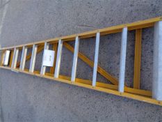 Set aluminium access steps