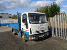 Iveco euro cargo 75E17 7.5 tonne tipper, registration no. P15 CPT, date of first registration 19/