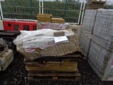 4 x part pallets of slabs as lotted