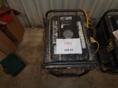 AGE026 SGS petrol driven generator 240v-110v