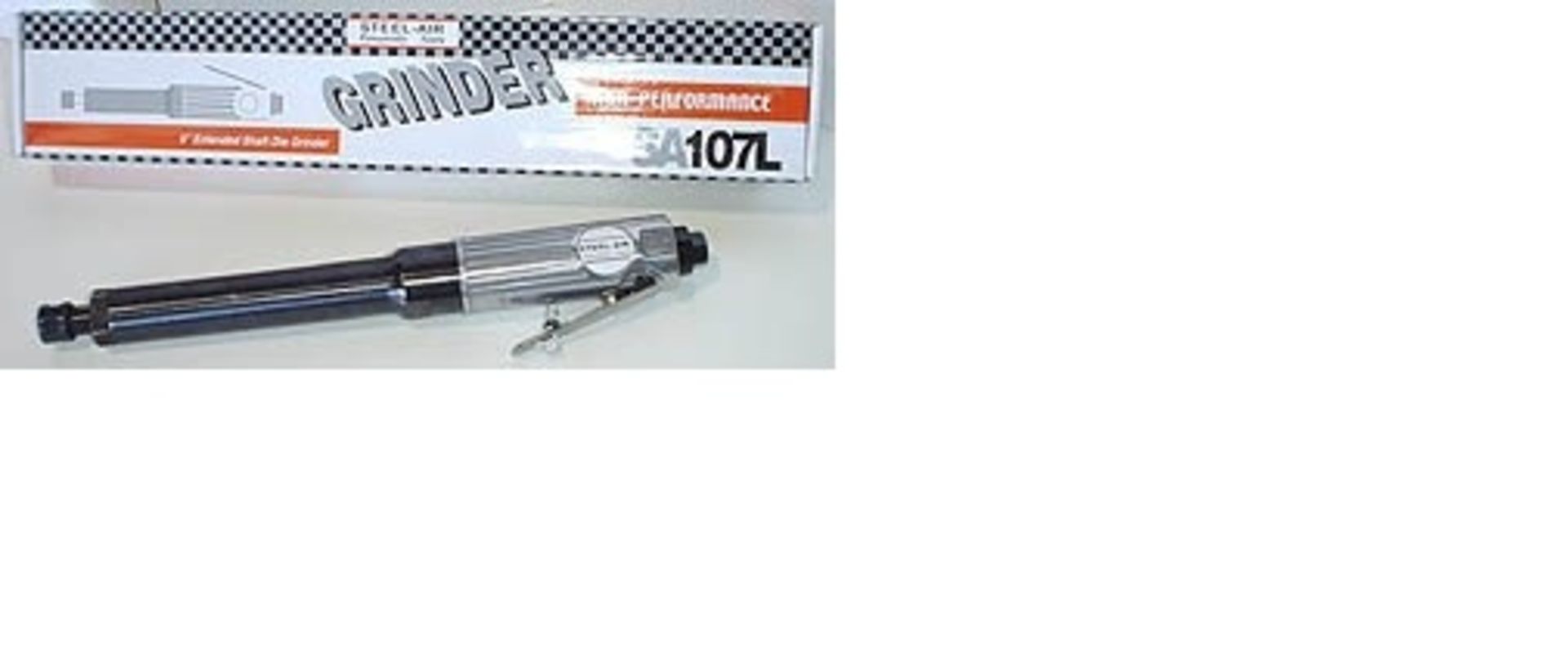 STEEL AIR 5 inch Extended Shaft Air Die Grinder