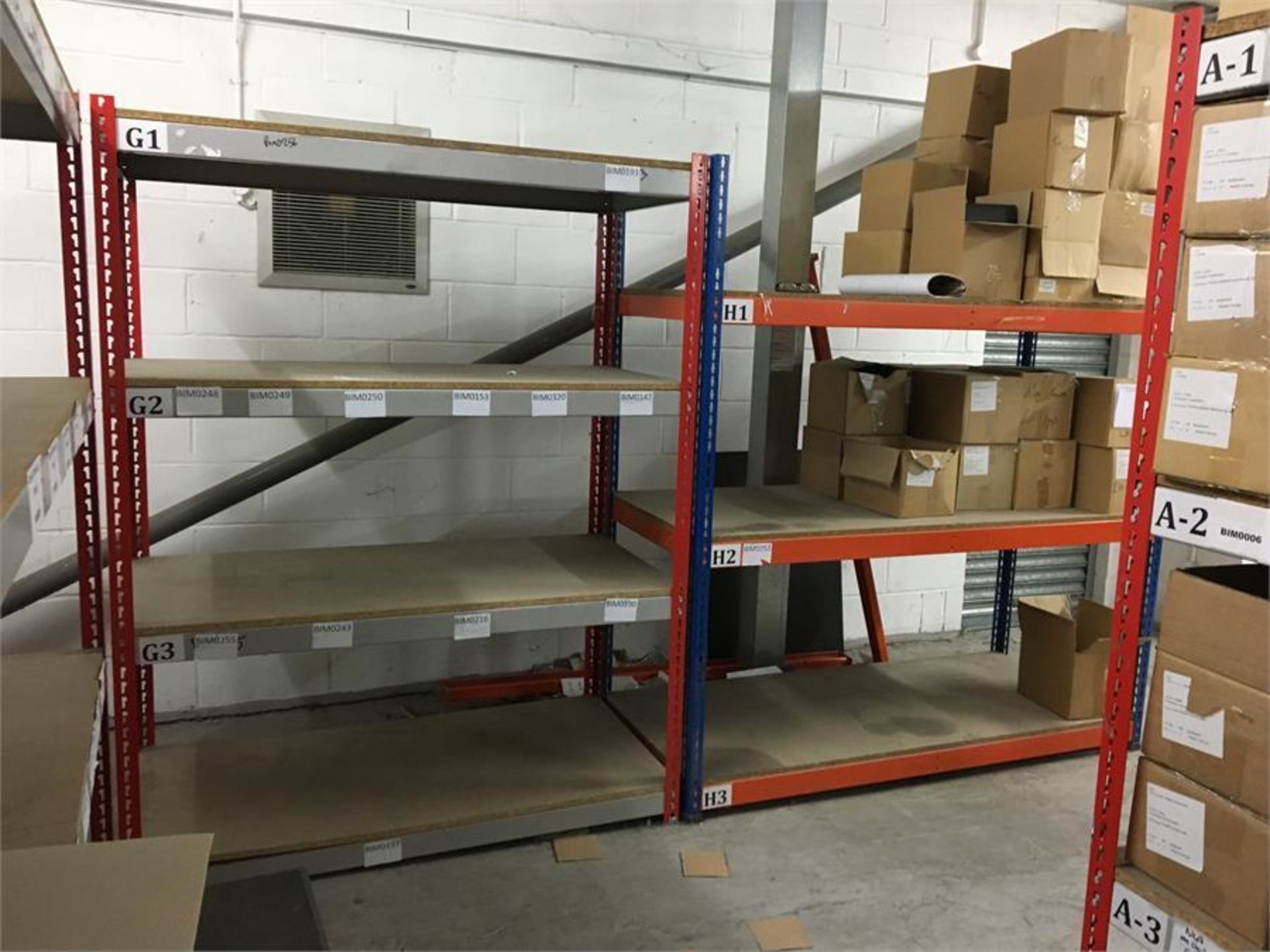 Nine bays of boltless stores racking, various (NB: excludes contents) - Bild 2 aus 4