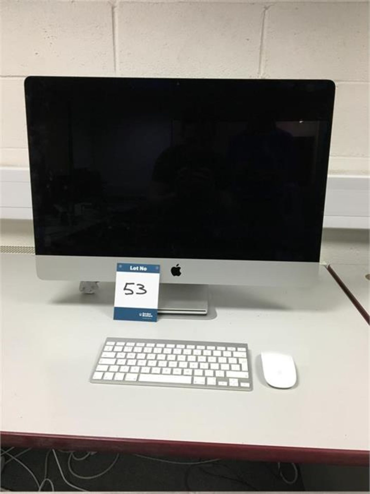 Apple 27" iMac, Model: A1419 complete with CD drive, wireless mouse and keyboard