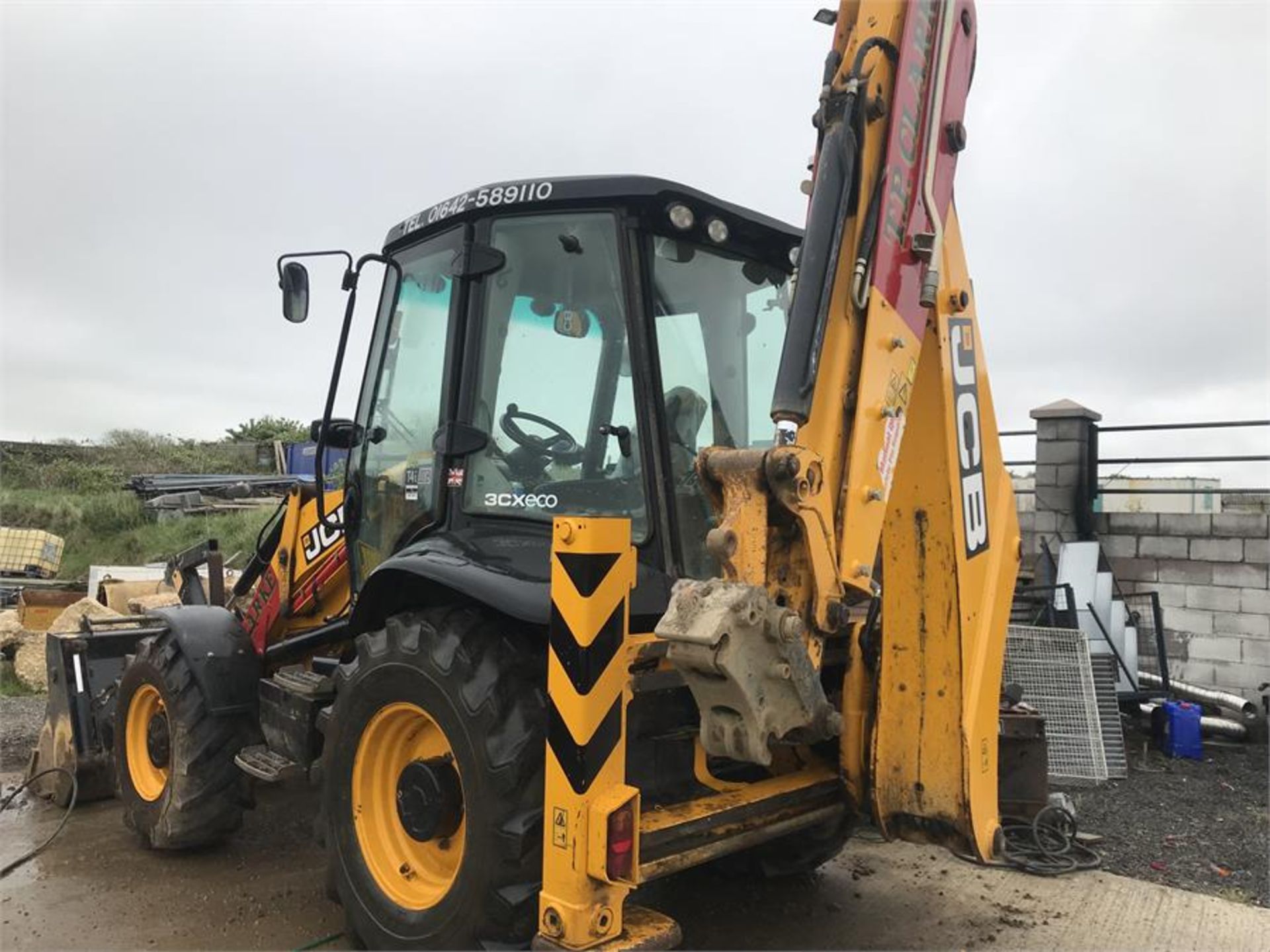 JCB 3CX Eco back hoe loader, registration YN14AEP, first registered 1st January 2014, 3233 - Image 6 of 6