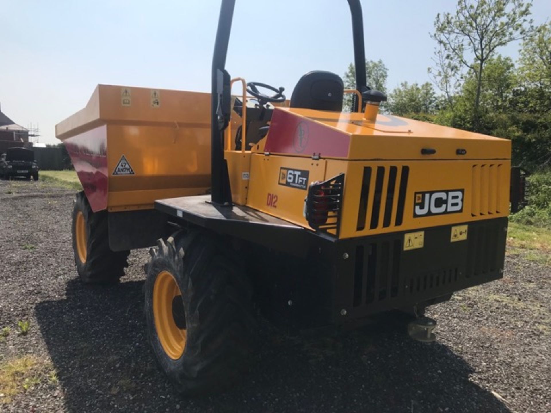 JCB model 6FT articulated dump truck, 2016, 249 recorded hours - Image 6 of 10