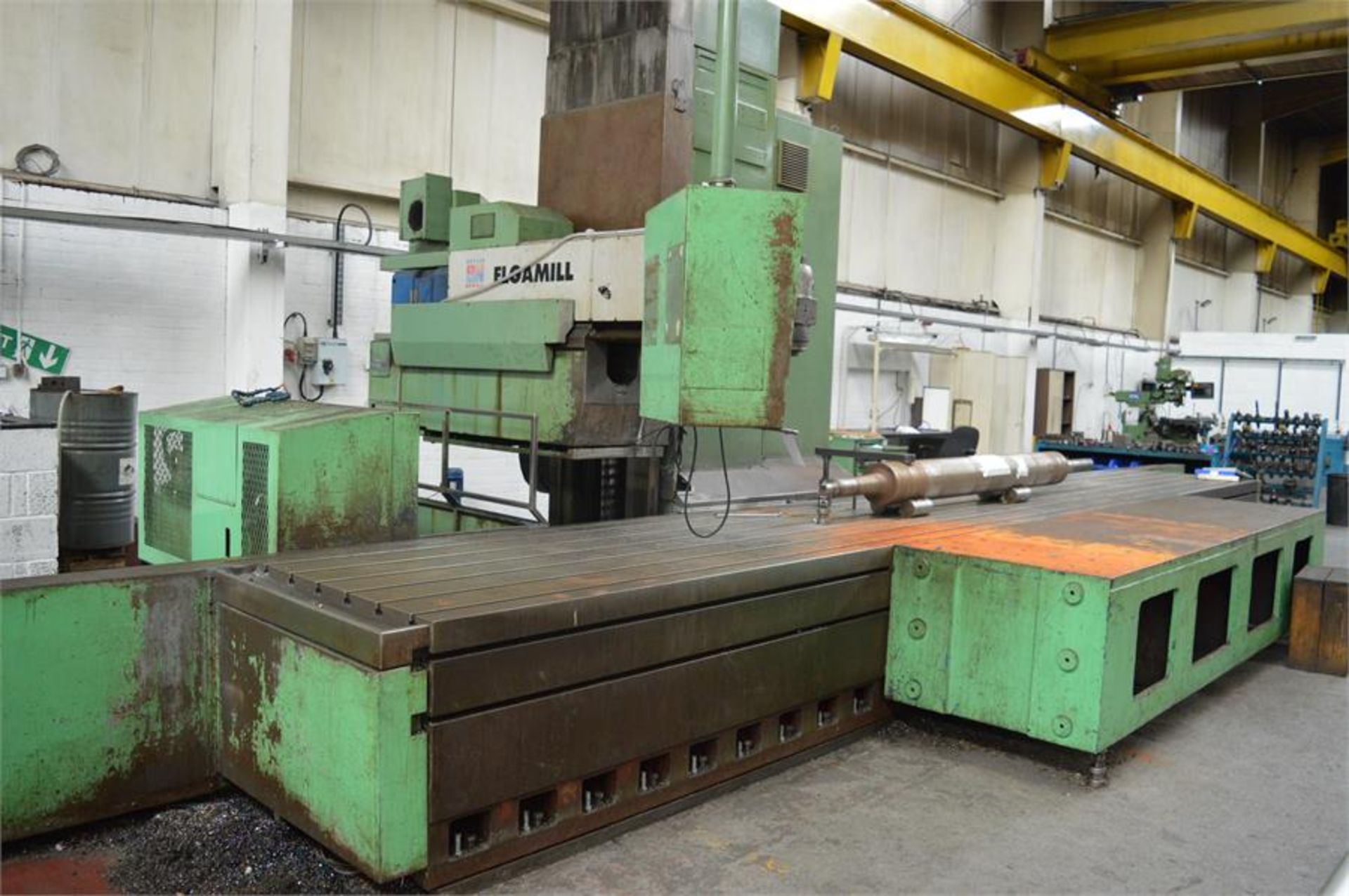 Butler & Newall, Elgamill, milling machine, Serial No. 28239 (1989) Bed Size: 8000mm x 1000mm, X -