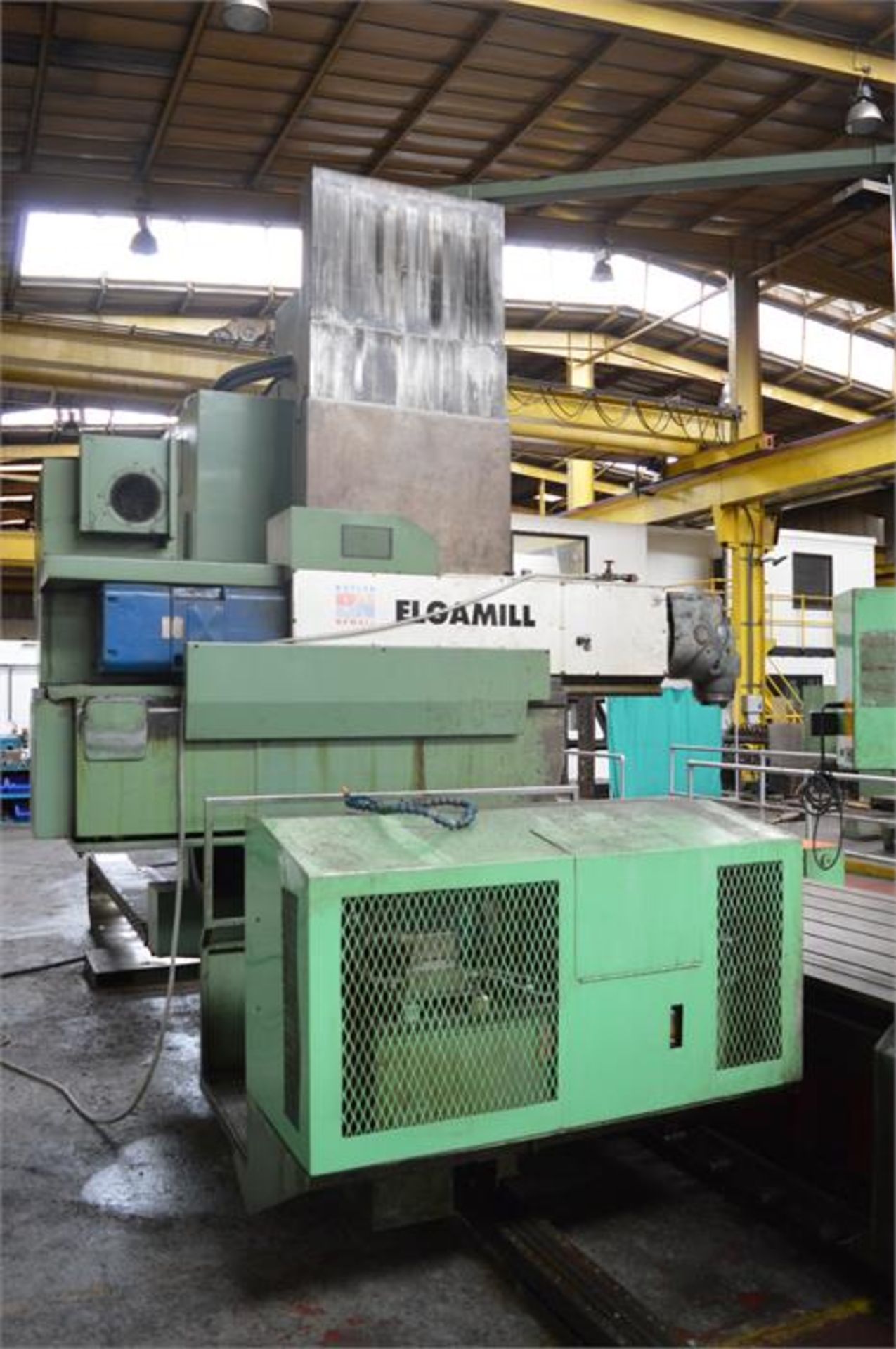 Butler & Newall, Elgamill, milling machine, Serial No. 28239 (1989) Bed Size: 8000mm x 1000mm, X - - Image 7 of 11