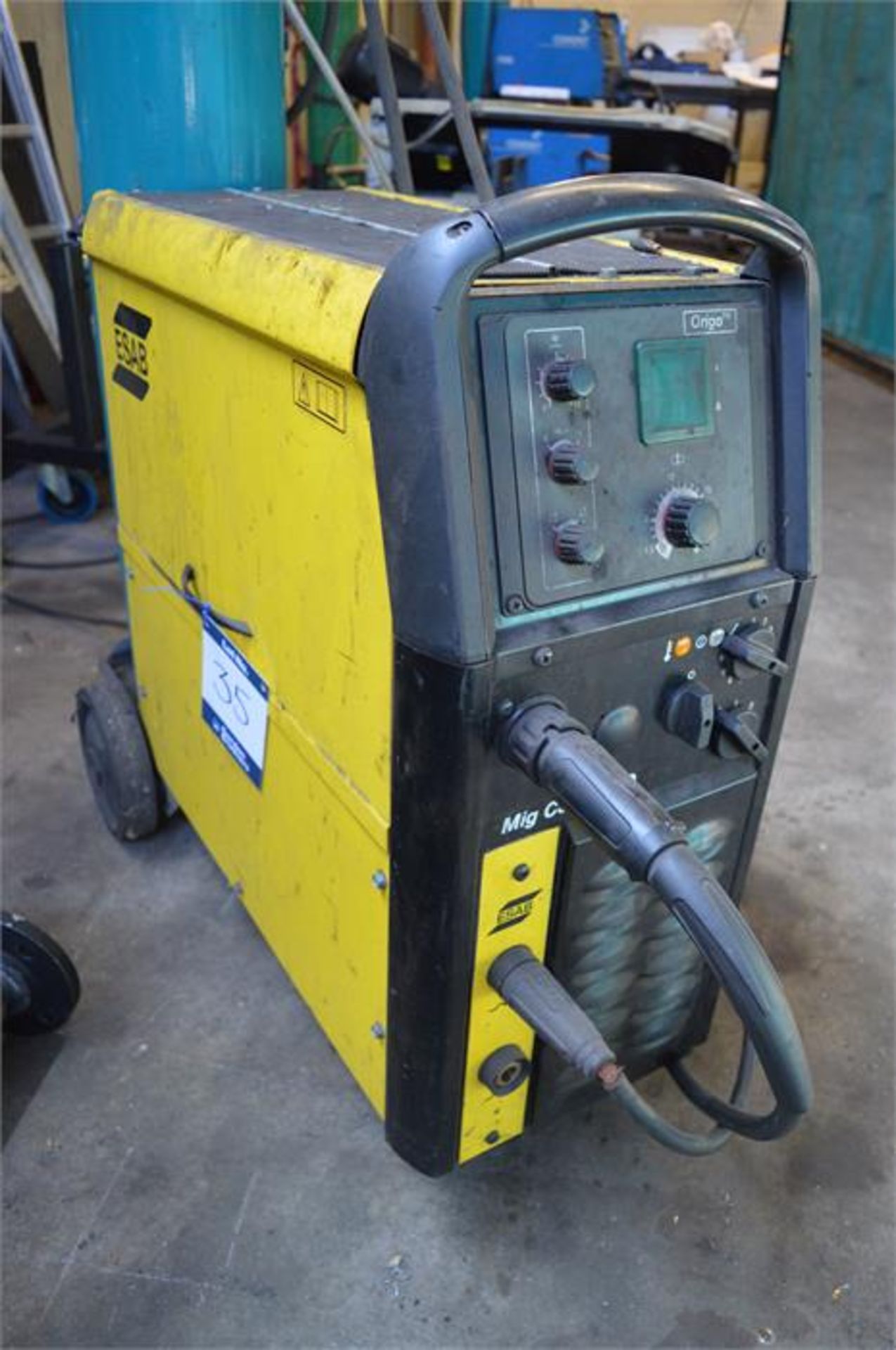 ESAB, Mig C340 Pro mig welder, Serial No. 627-446-2740