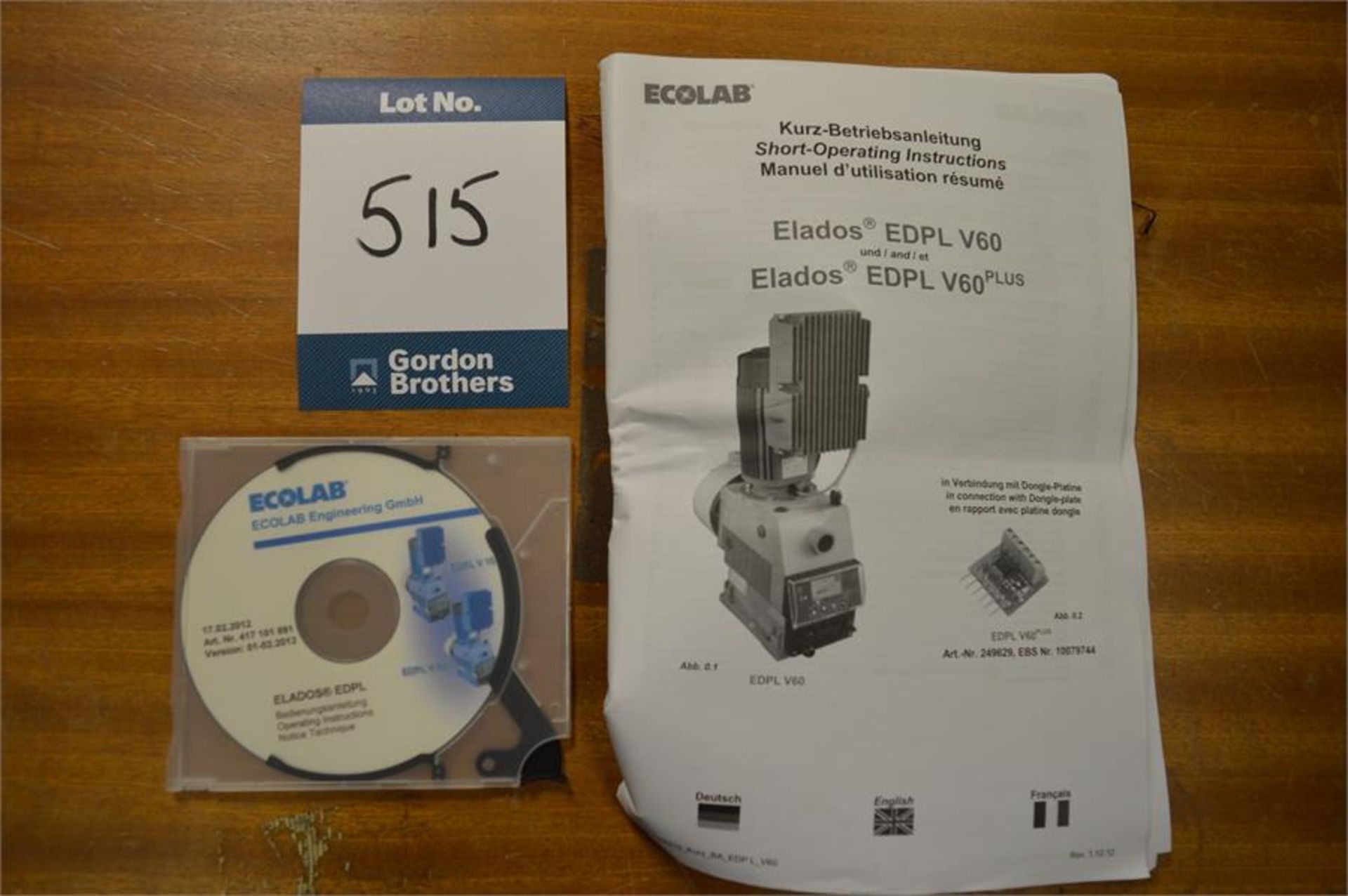 Ecolab, Elados EDPL V60 diaphragm metering pump (2015) (boxed/opened) - Image 3 of 3