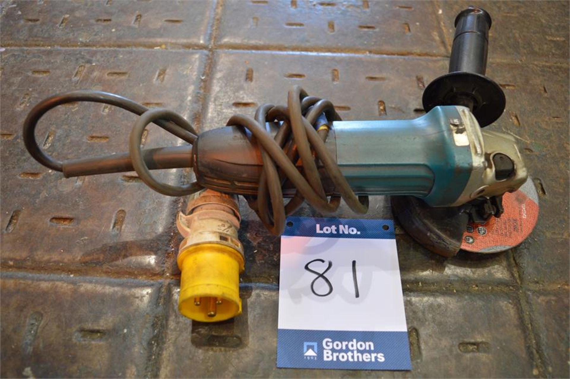 Makita, GA5030R, 110v disc grinder, Serial No. 270185R (2010