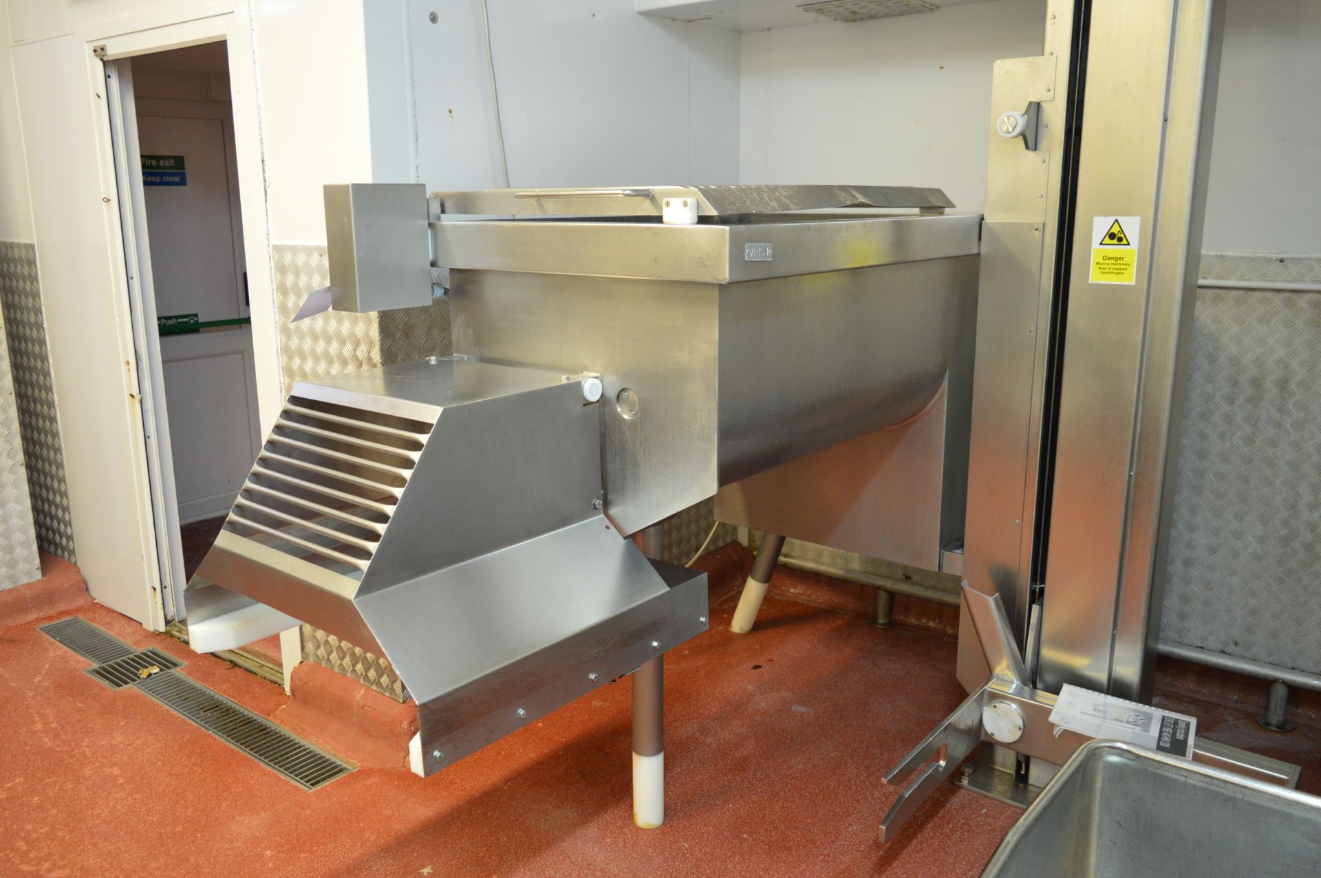 Risco, stainless steel mixer with Eurolift, lift column lift (Located at Crantock Bakery, Newquay) - Image 3 of 6