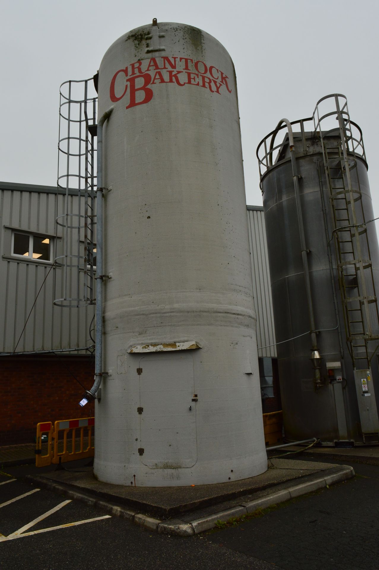 Make-unknown storage silo (Located at Crantock Bakery, Newquay)