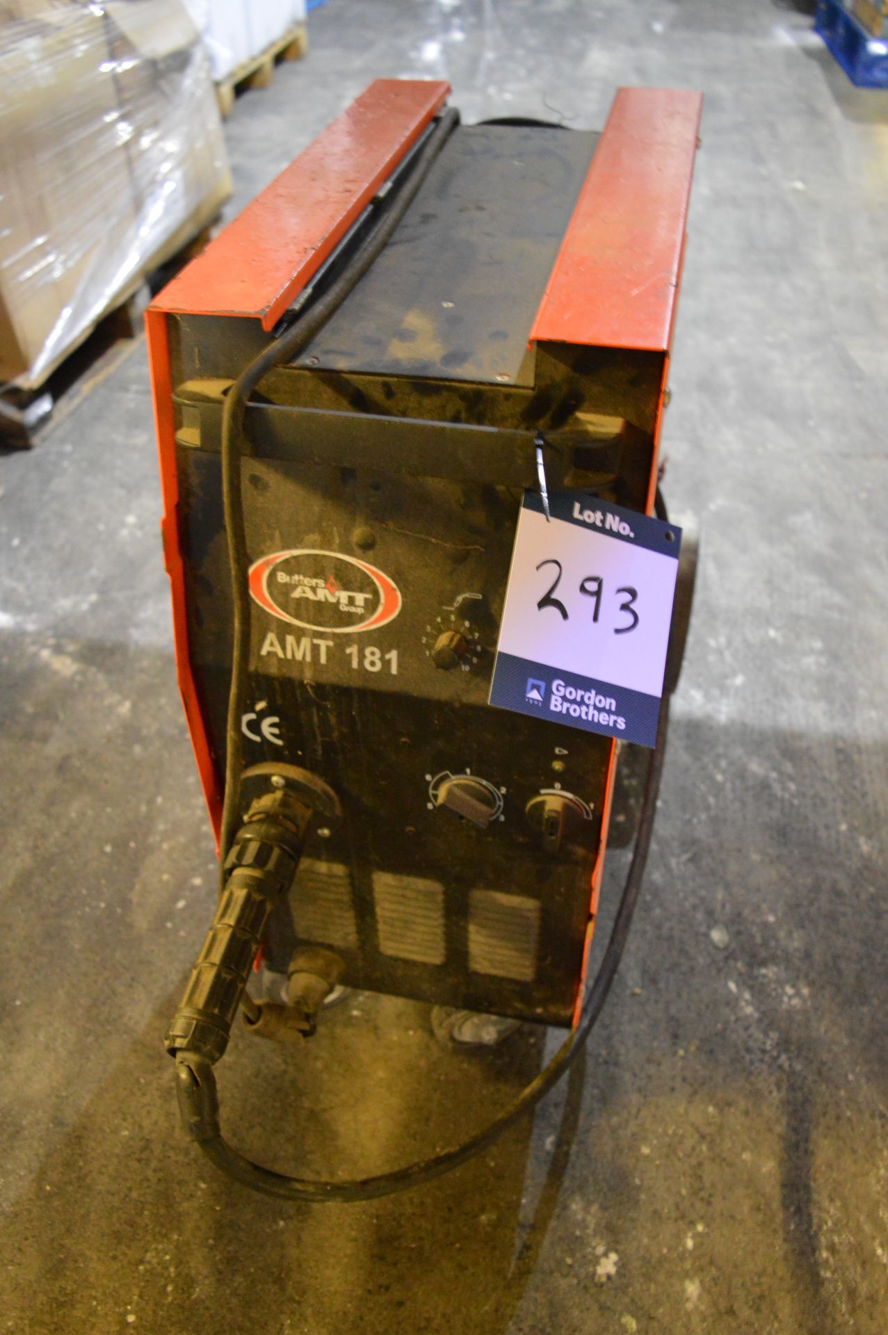 Butters AMT 181 single-phase MIG welder (Located at Crantock Bakery, Newquay)