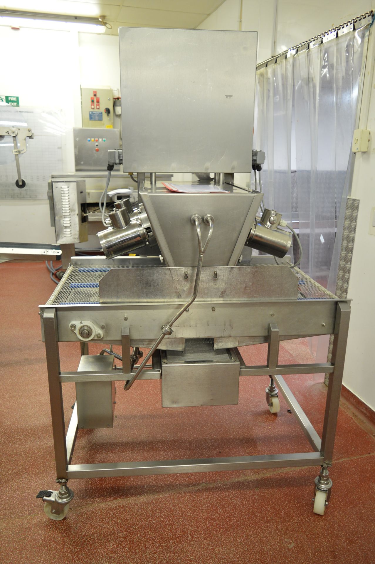 Saturn Spraying Systems, Discmaster DN2T, two disc spray machine with wire belt conveyor, Serial No. - Image 4 of 4