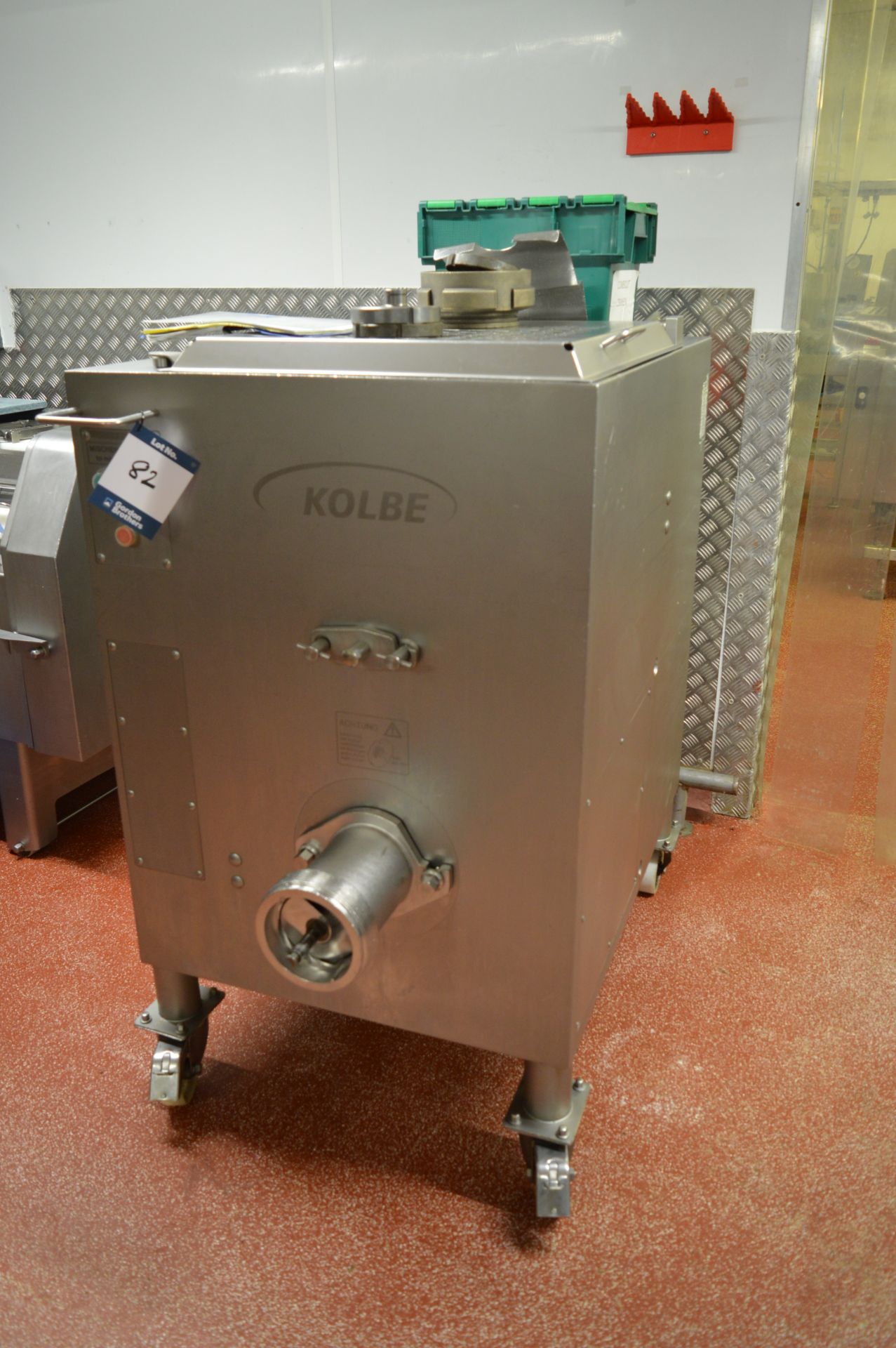 Kolbe, Type MWE52 mincer, Serial No. 1200875 (2009) (Located at Crantock Bakery, Newquay)