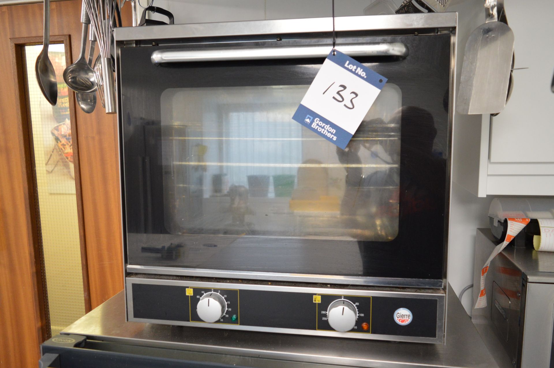 Gierre, Model BR10x Facile, electric oven, Serial No. 2016A61077 (Located at Crantock Bakery,