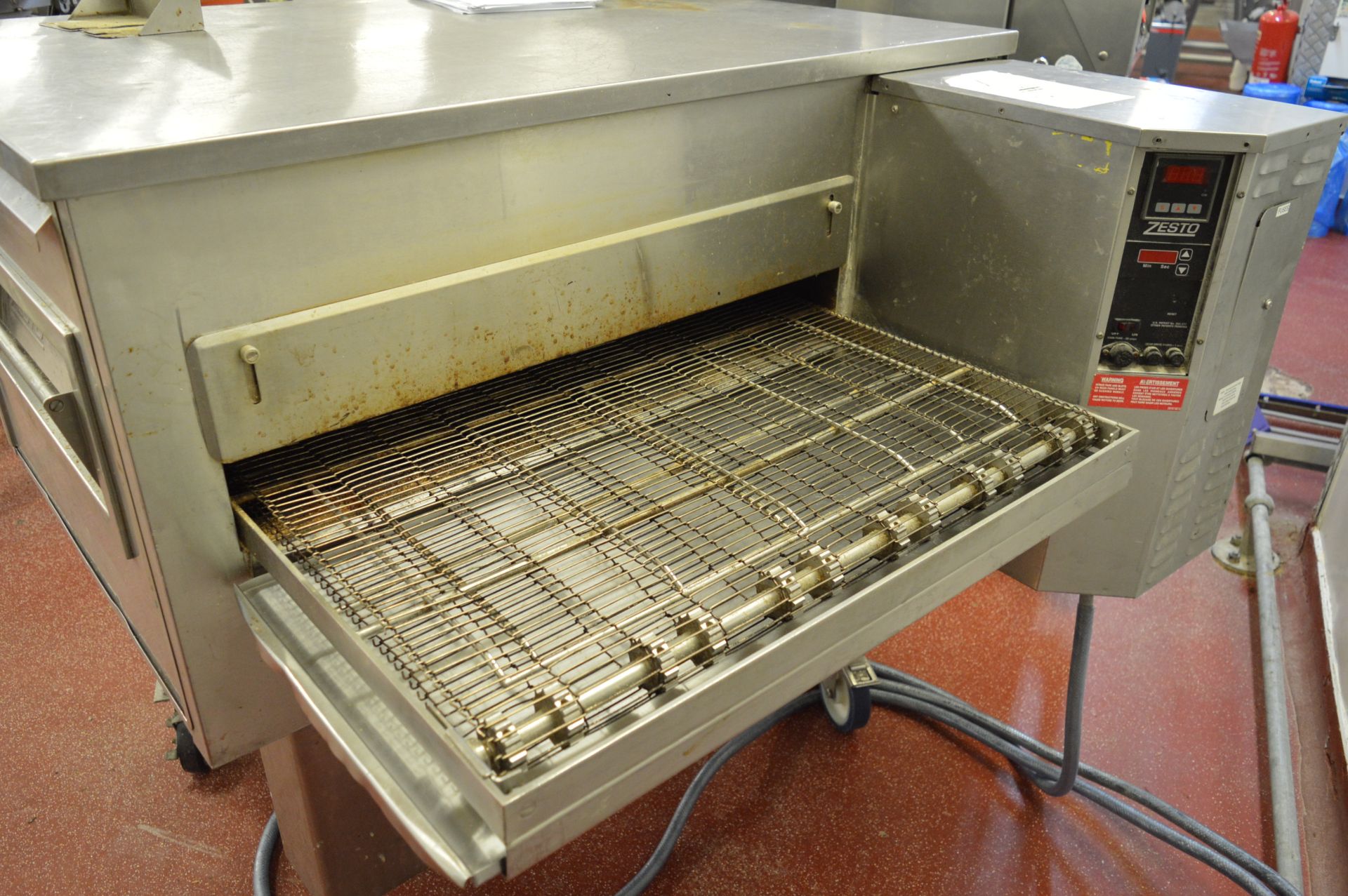 Brook Foods, Zesto, wire feed grilling machine, Serial No. J6520 with Smart Date X60, date - Image 4 of 4