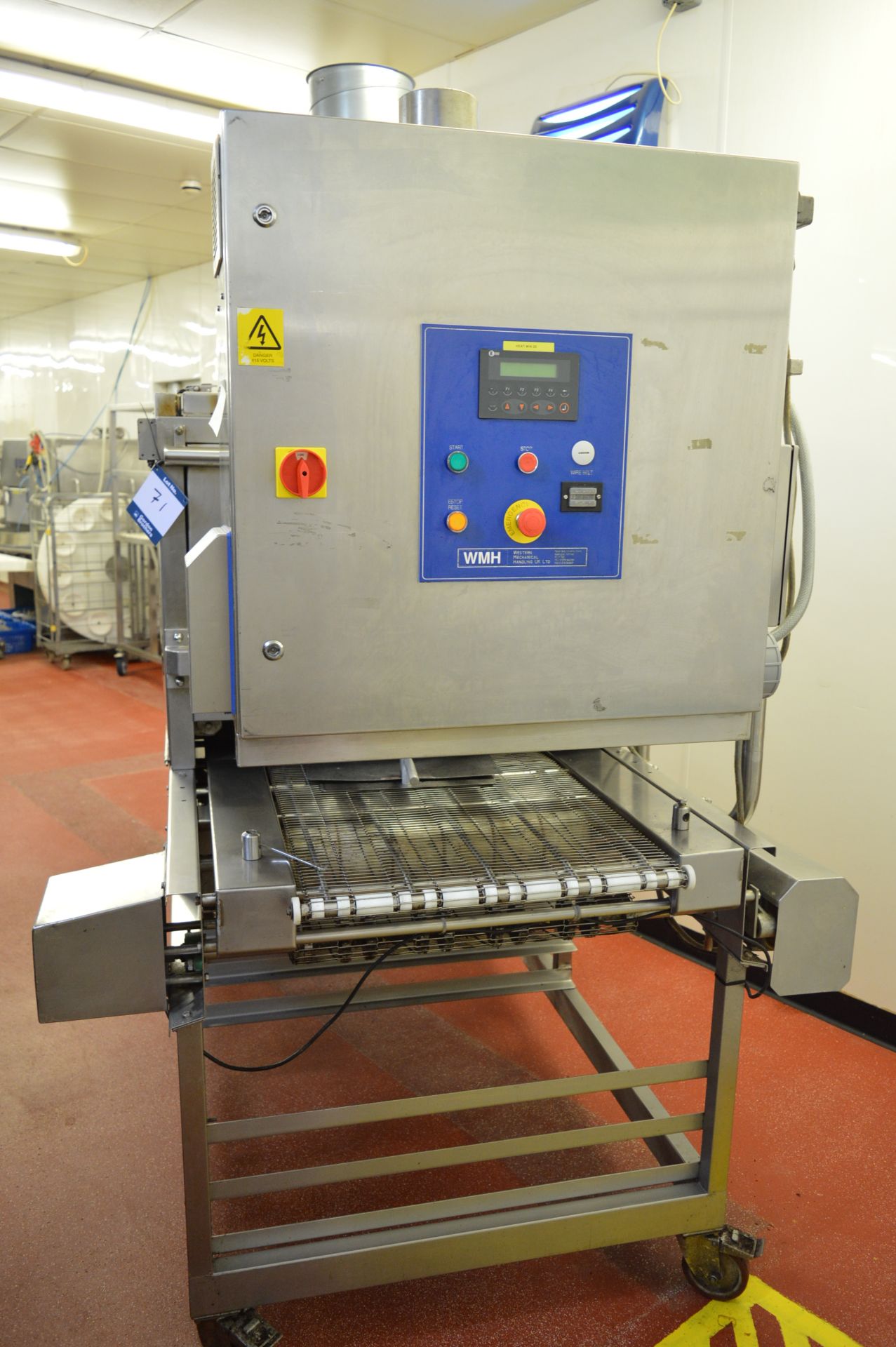 Western Mechanical Handling, mobile grilling machine with wire feed conveyor, Serial No. 5493 (2002) - Bild 3 aus 6