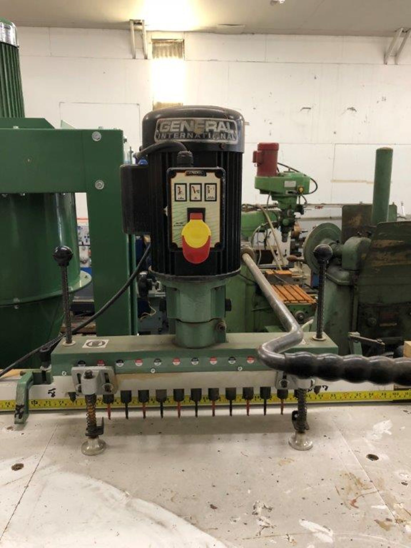 GENERAL 13" SPINDLE BORING MACHINE, mod: 75-440M1, 110 V, 14 A, 1.5 HP, 3450 RPM - Image 4 of 11
