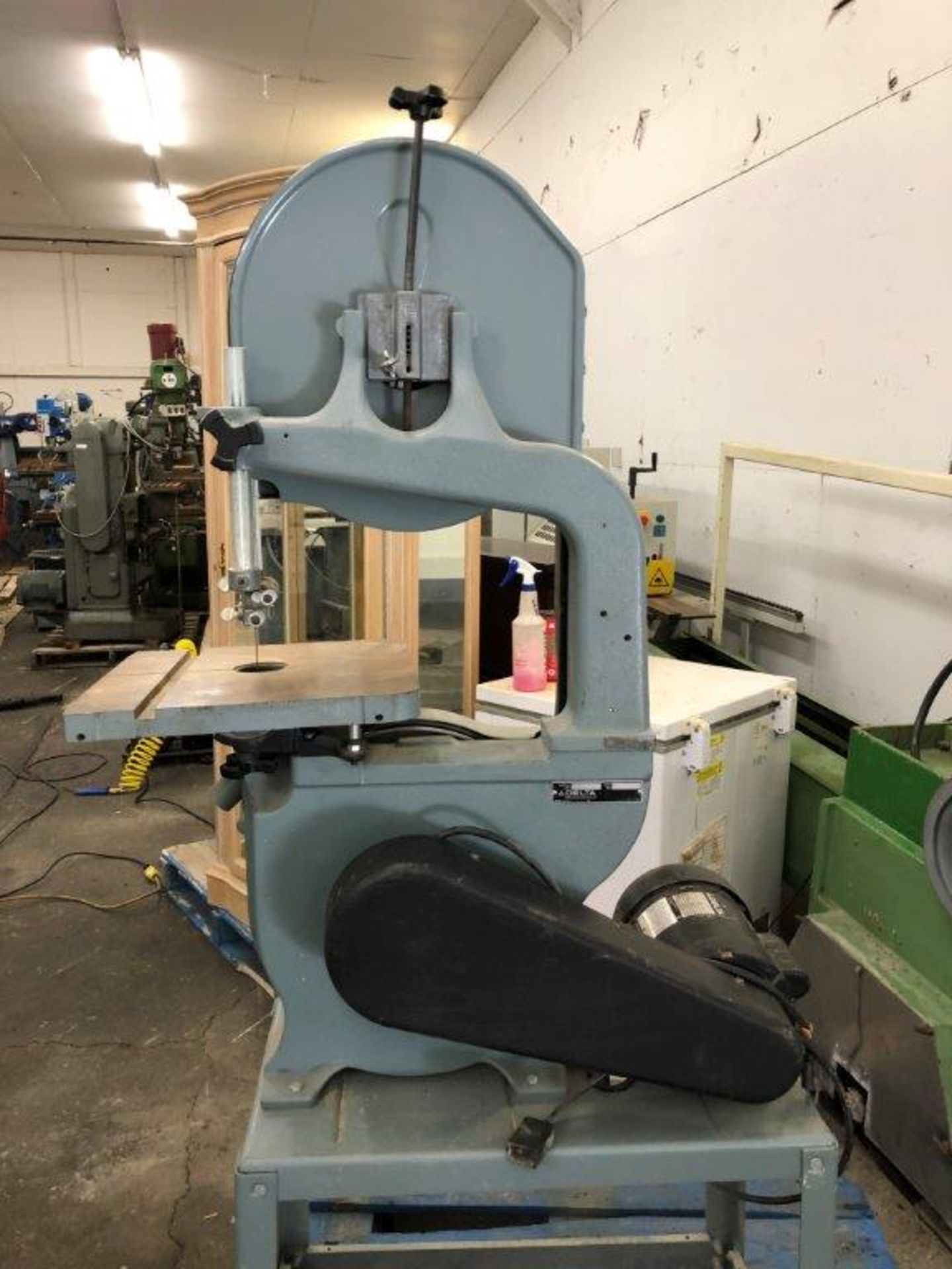 DELTA BAND SAW, mod: 62-008, 115/230 V, 9.4/4./ A, 3/4 HP, 3725 RPM - Image 3 of 10