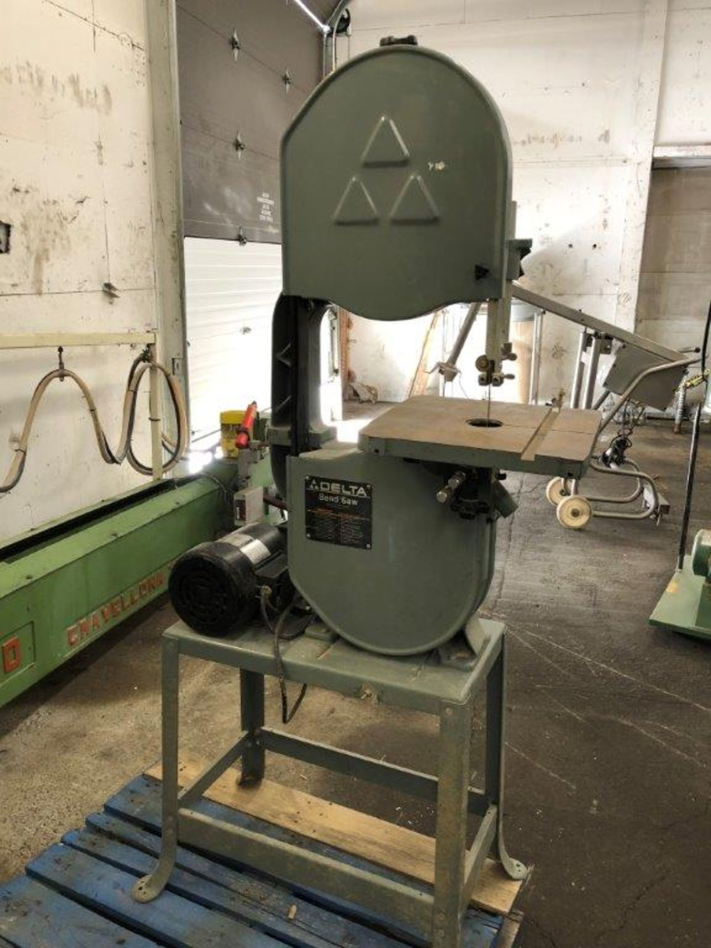 DELTA BAND SAW, mod: 62-008, 115/230 V, 9.4/4./ A, 3/4 HP, 3725 RPM