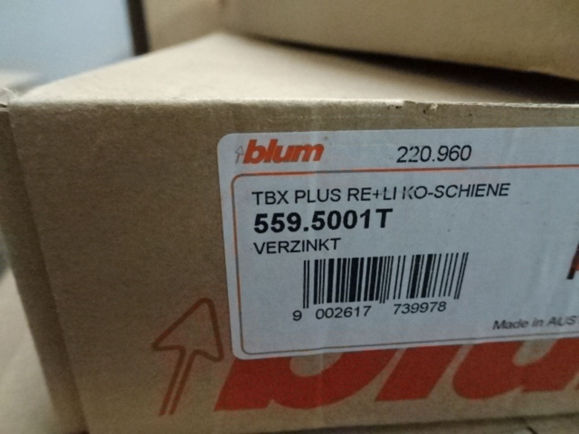 Lot de (± 113) paires de côtés de tiroirs neufs / R+L "Blum" new drawer side - Image 45 of 46