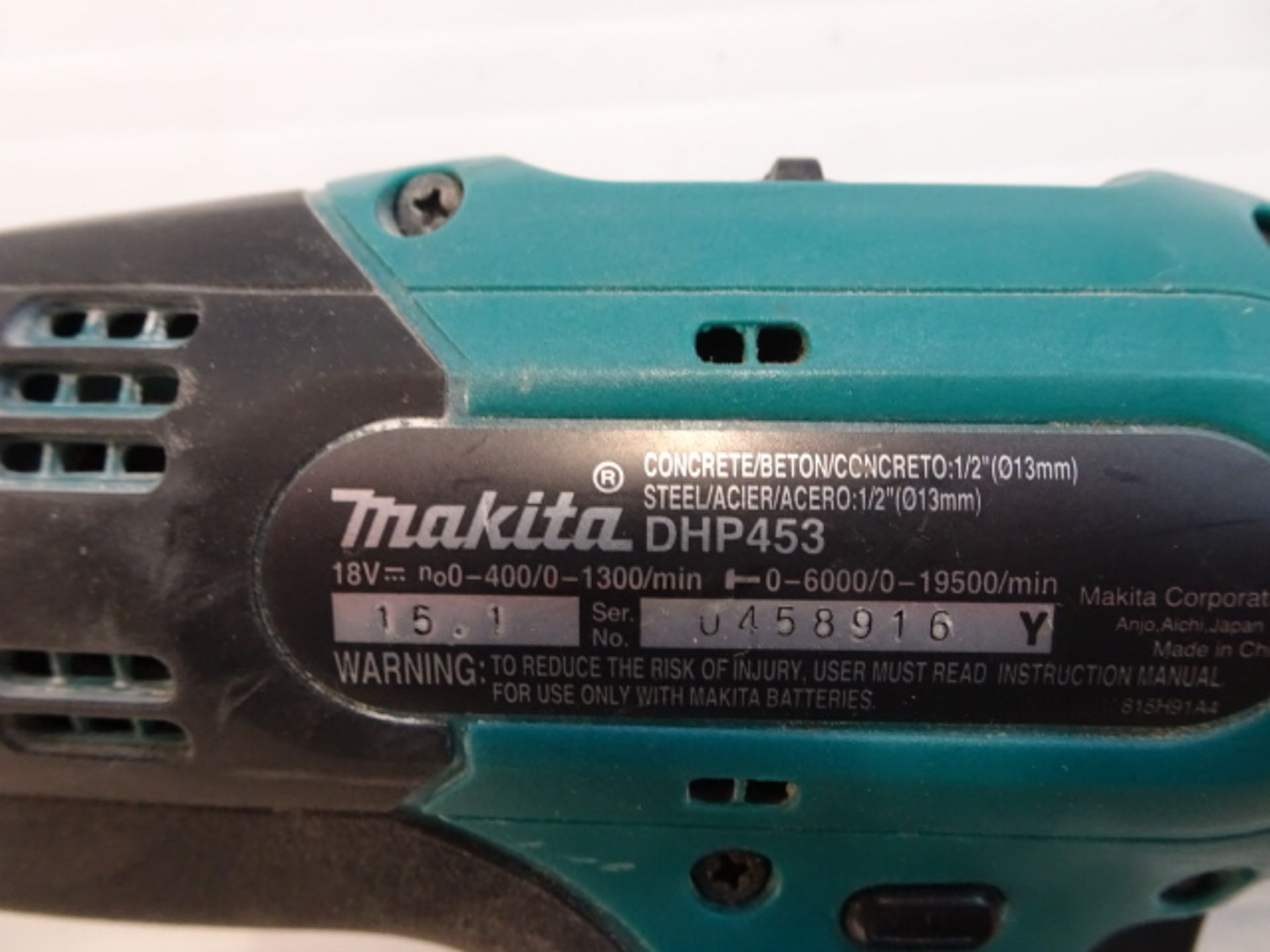 Ensemble de (4) Outils à batterie "Makita" (4) 18 volts Cordless tools - Image 4 of 10