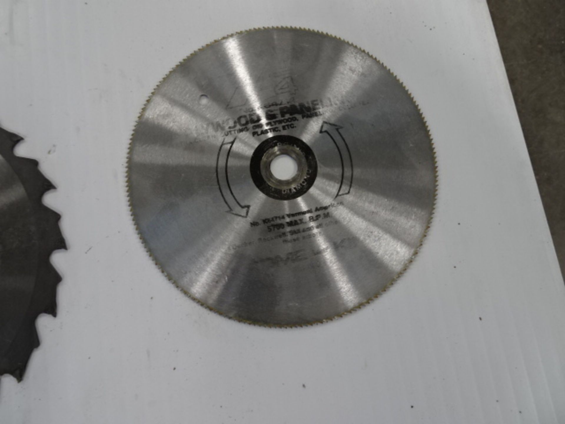 Lot de (14) lames de scies assorties / (14) assorted saw blade from/de: 12" à 6" - Image 5 of 13