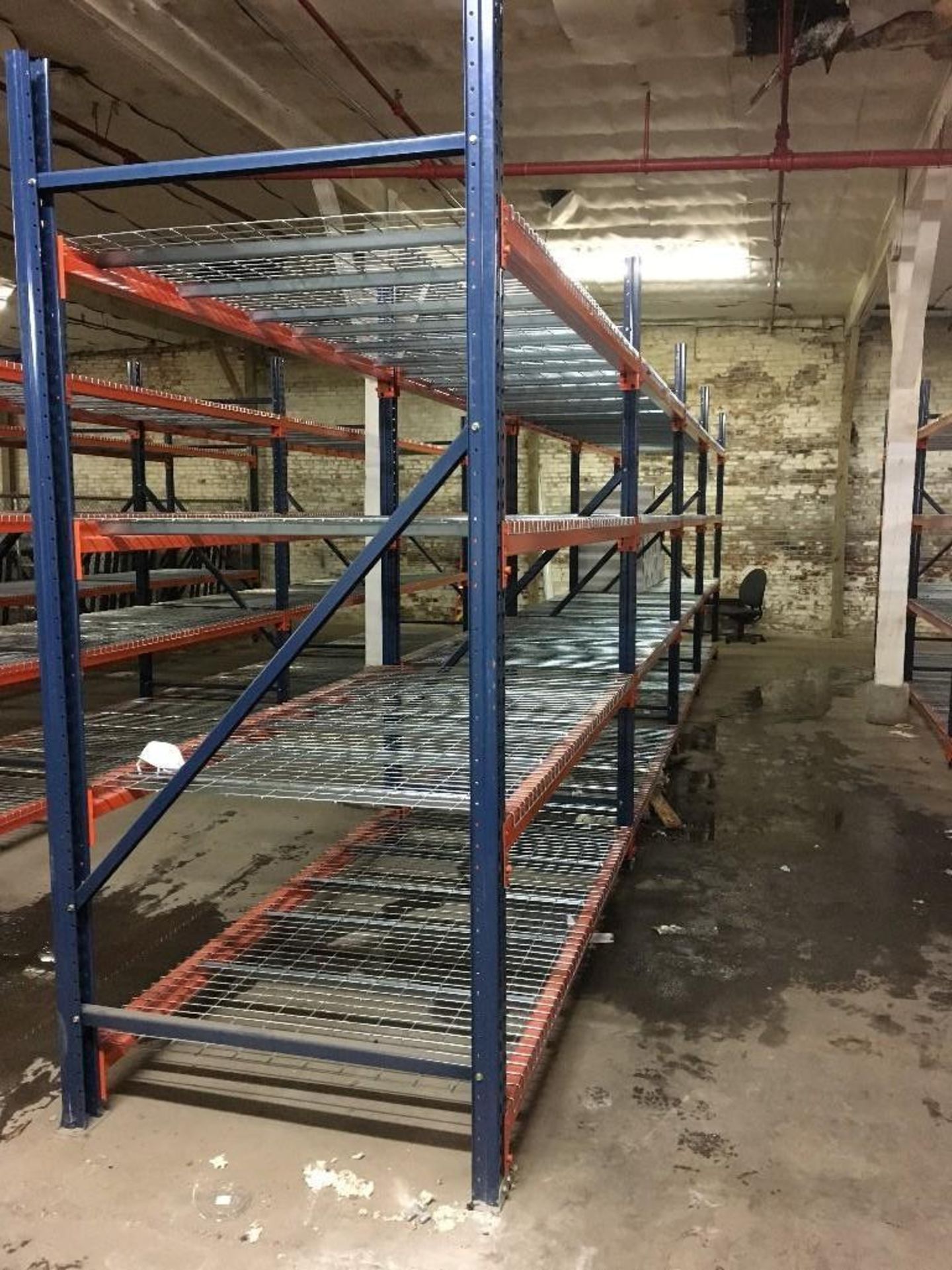 Sections of Pallet Racking