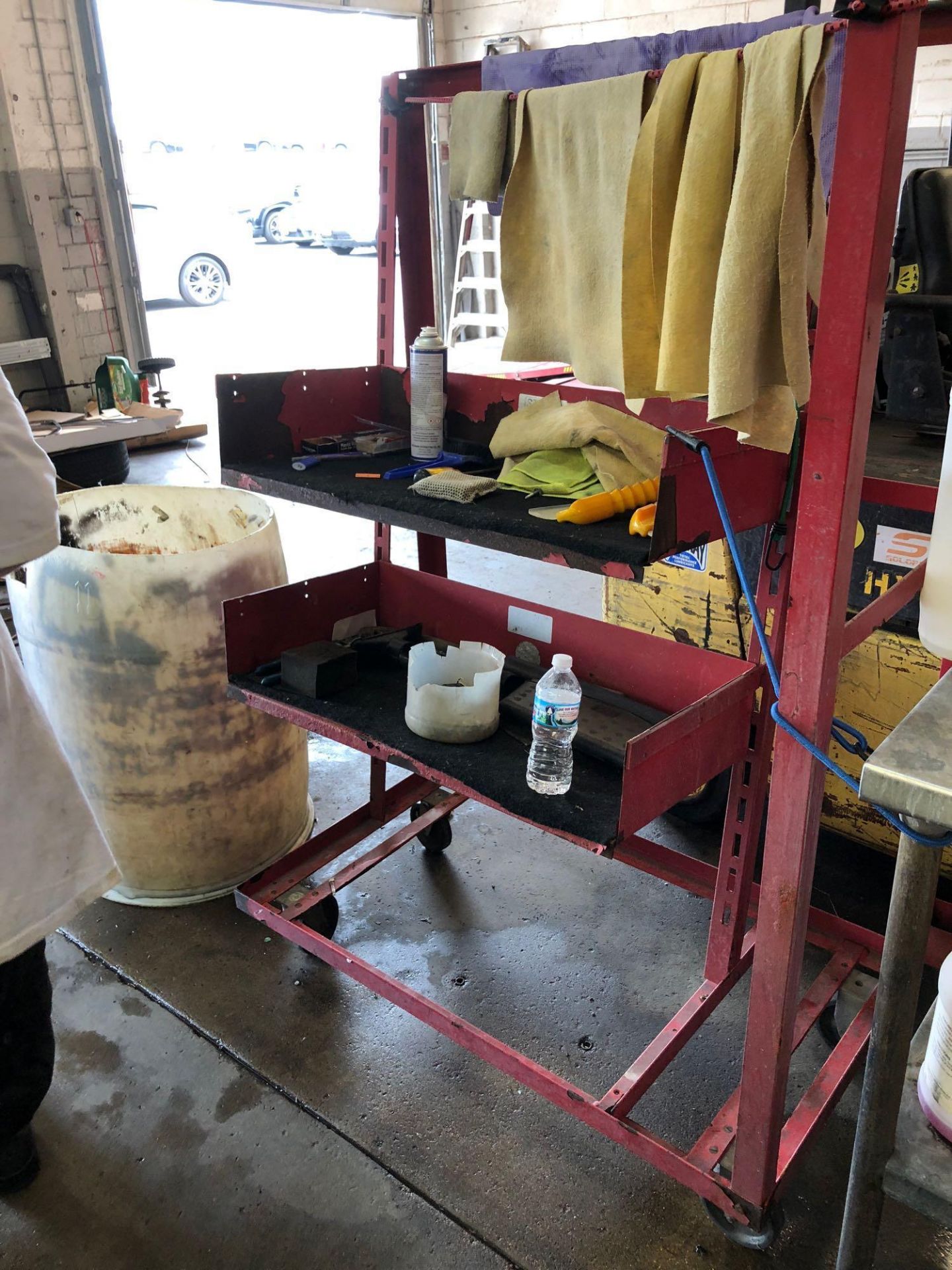 Mobile detailing cart