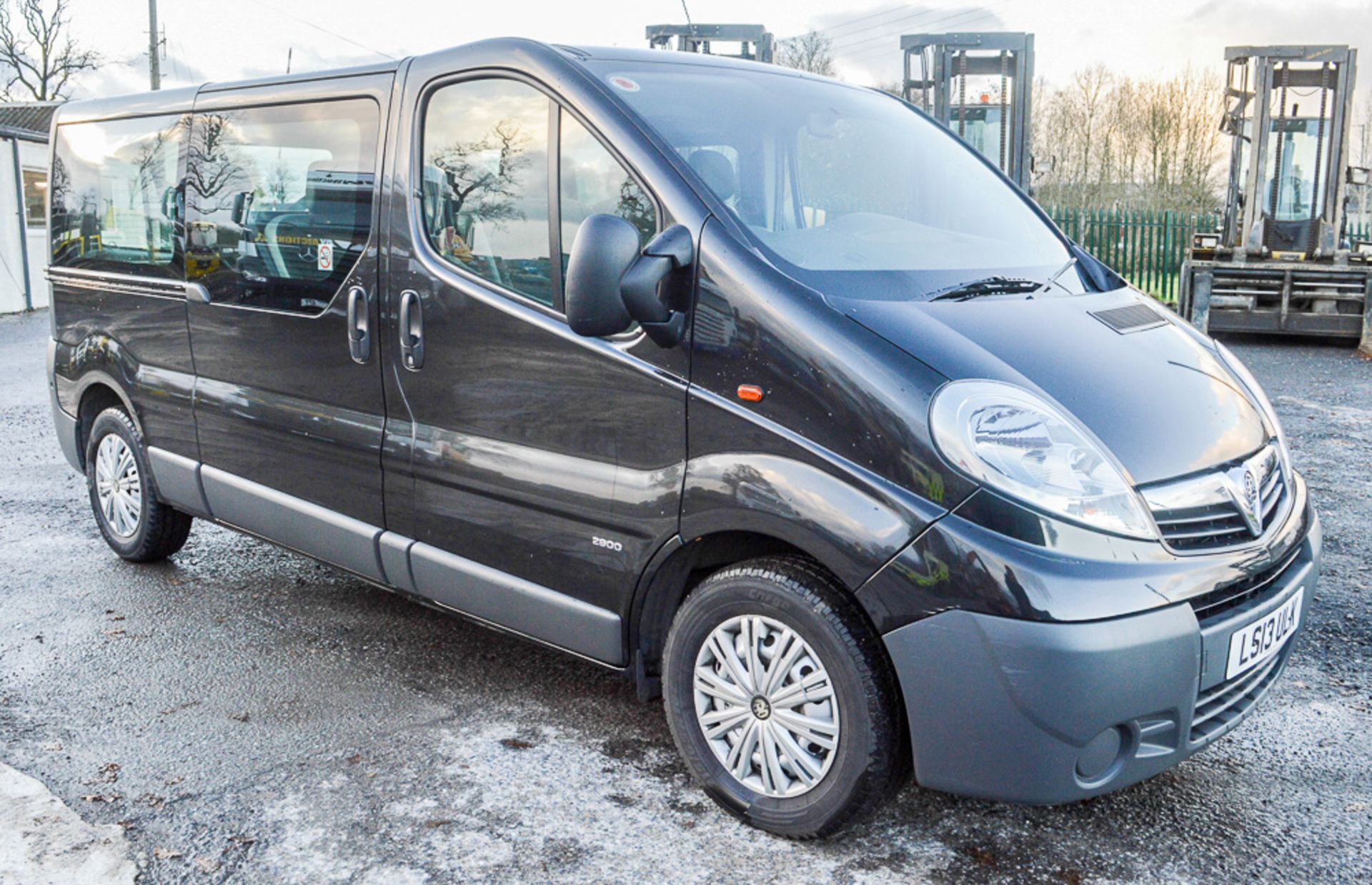 Vauxhall Vivaro CDTi 8 seat minibus Regisration Number: LS13 ULK Date of Registration:  Recorded