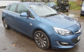 Vauxhall Astra 1.6i VVT 16v Elite 5 door hatchback car Registration Number: DV65 ZZK Date of