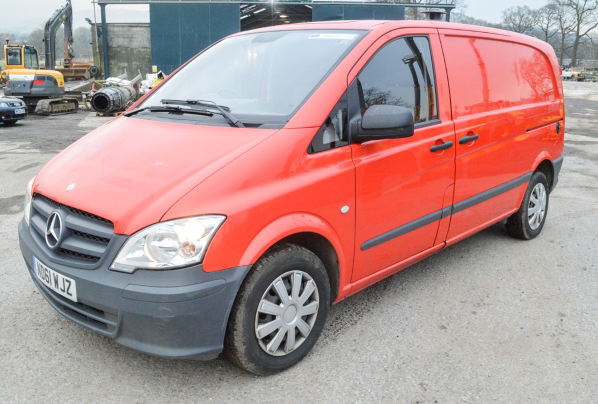 Mercedes Benz Vito 110 CDi panel van Registration Number: ND61 WJZ Date of Registration: 06/02/ - Image 2 of 13