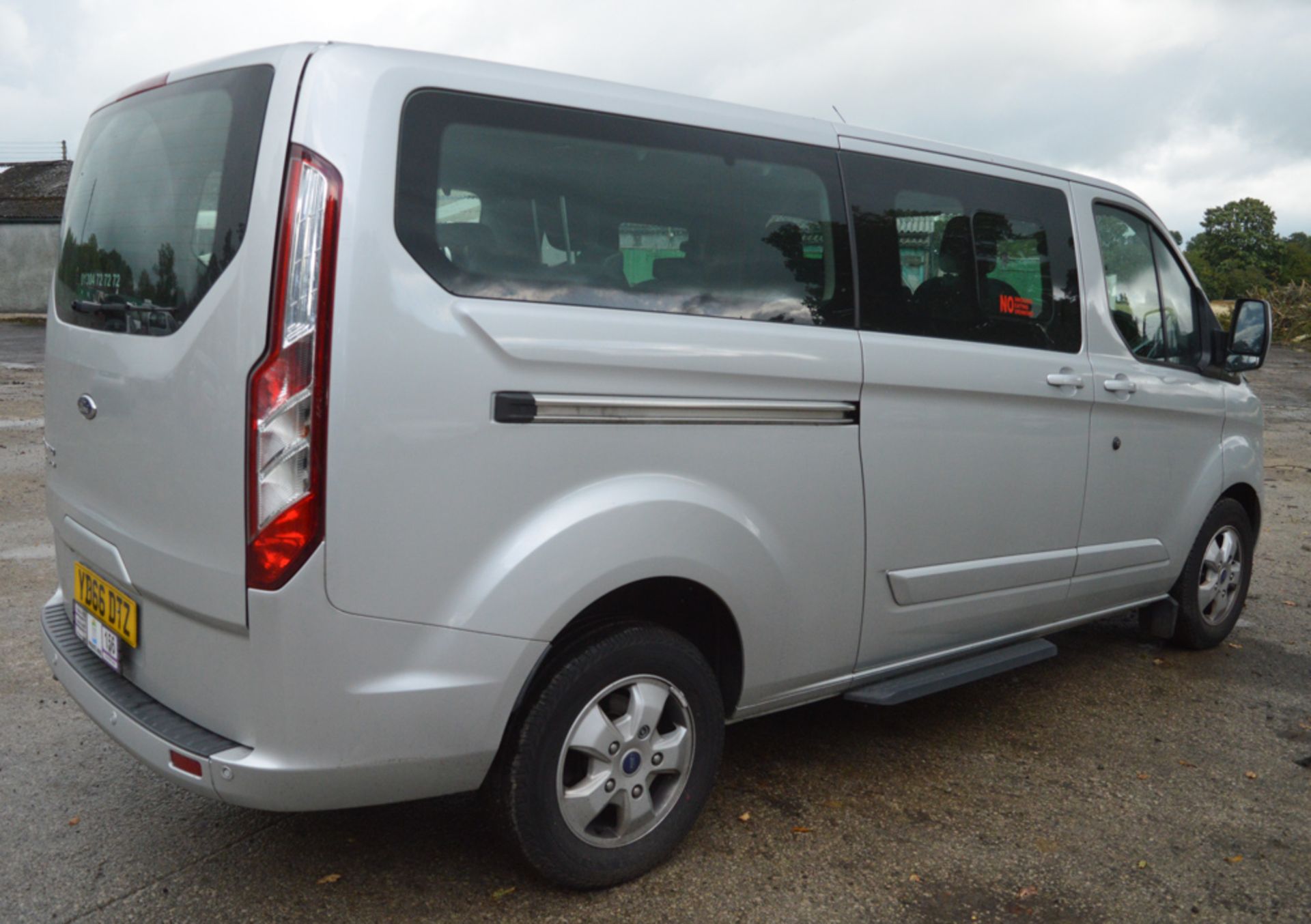 Ford Torneo Custom 8 seat minibus Registration Number: YD66 DTZ Date of Registration: 01/09/2016 - Image 2 of 12