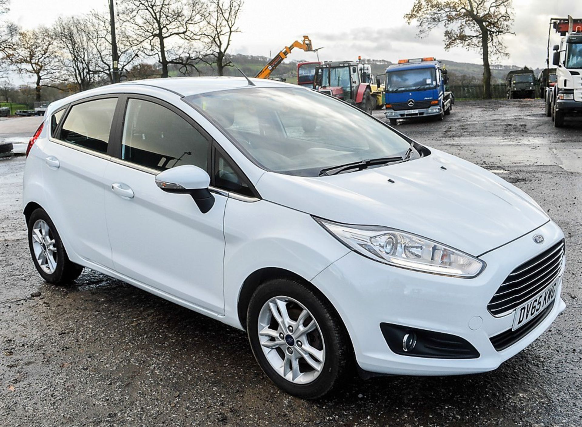 Ford Fiesta Zetec 1.5 TDCi 5 door hatchback car Registration Number: DV65 KWG Date of