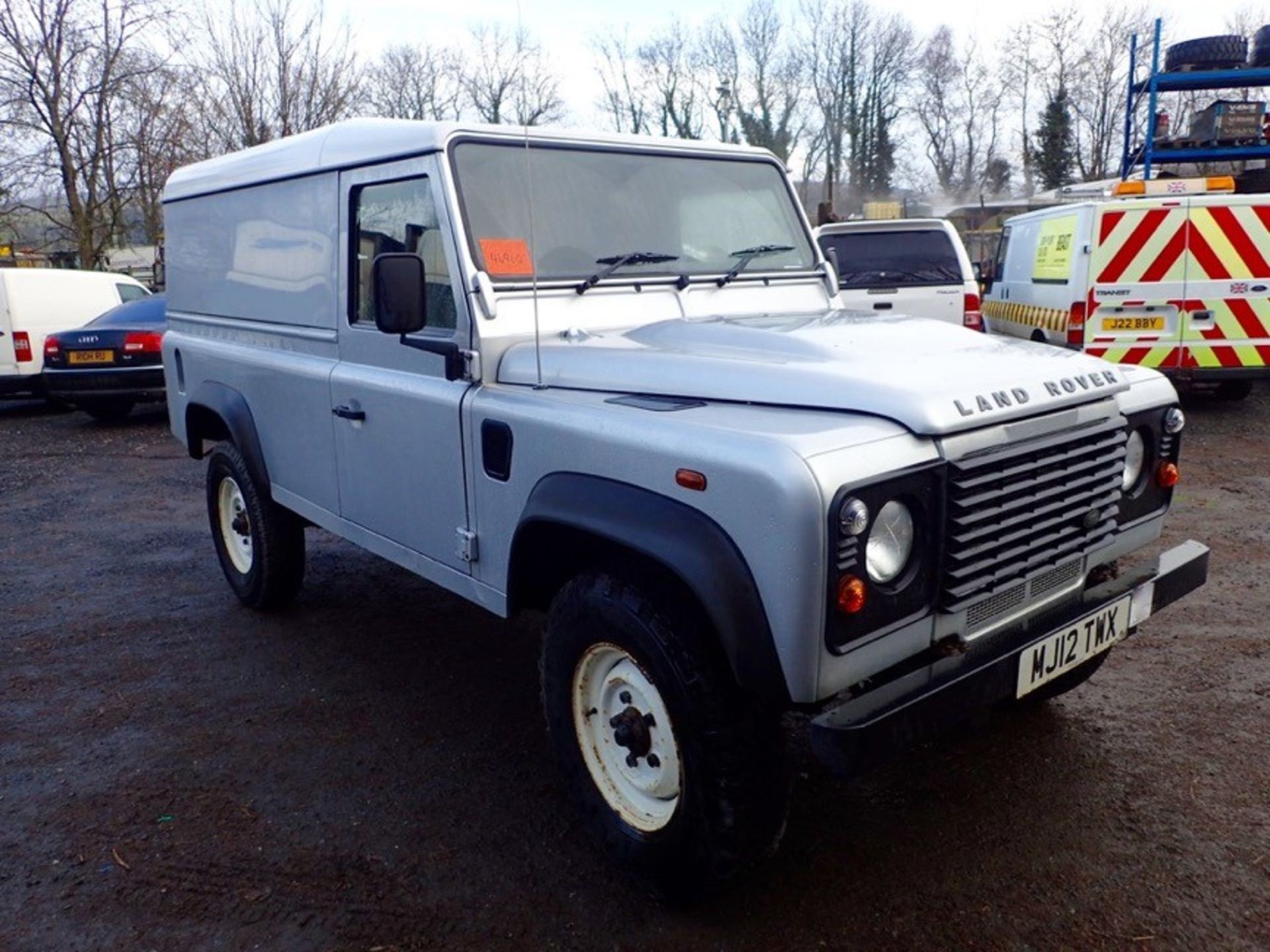 Land Rover 110 Defender TD 4WD utility vehicle Registration Number: MJ12 TWX Date of Registration: