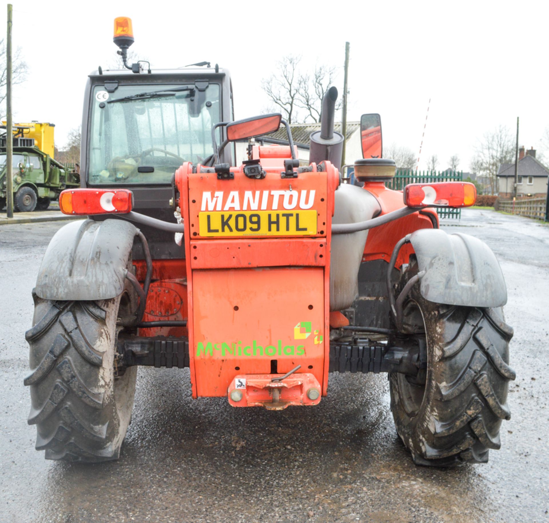 Manitou MT1030 10 metre telescopic handler Year: 2009 S/N: 259027 Recorded Hours: 5343 c/w turbo, - Image 6 of 14