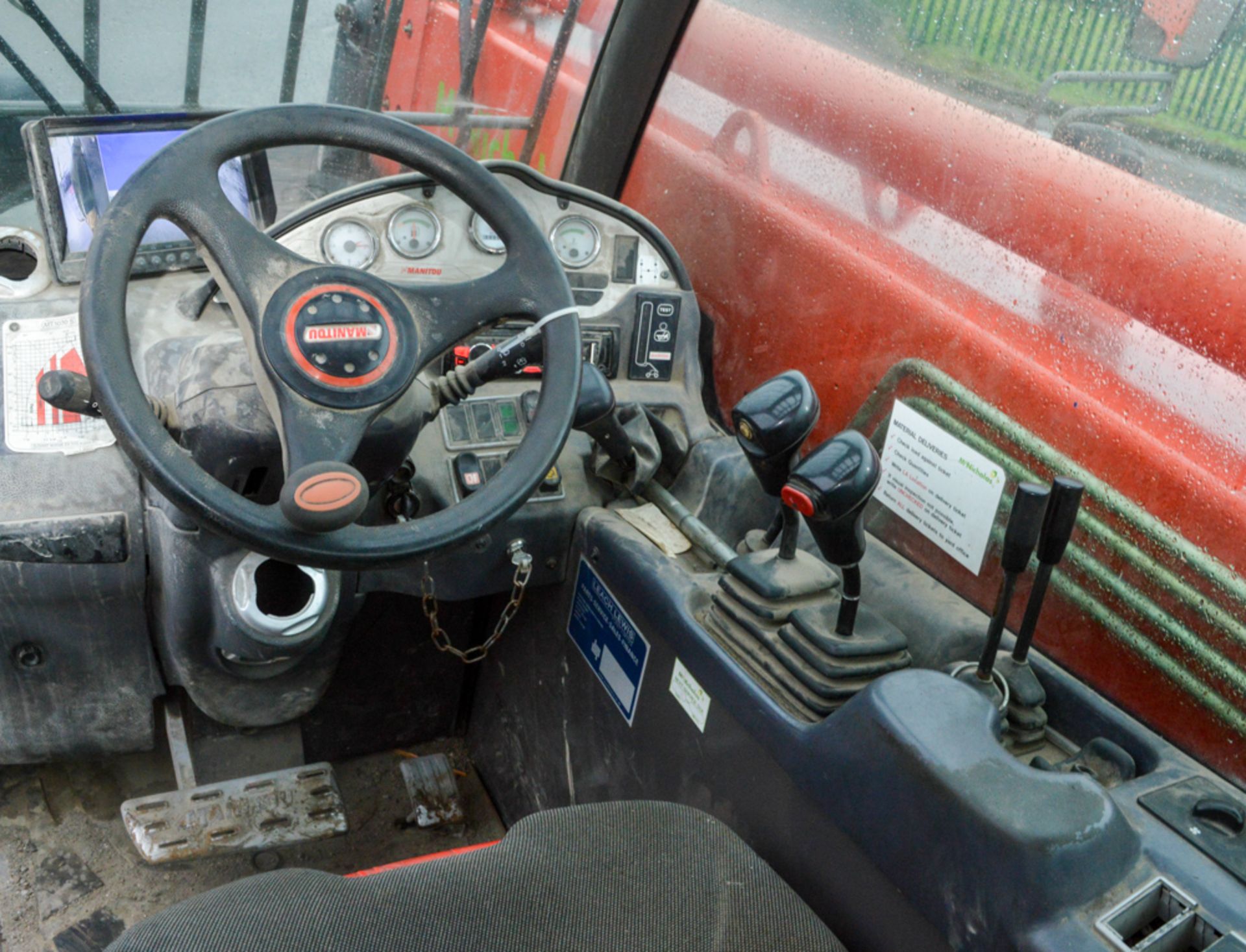 Manitou MT1030 10 metre telescopic handler Year: 2009 S/N: 259027 Recorded Hours: 5343 c/w turbo, - Image 13 of 14