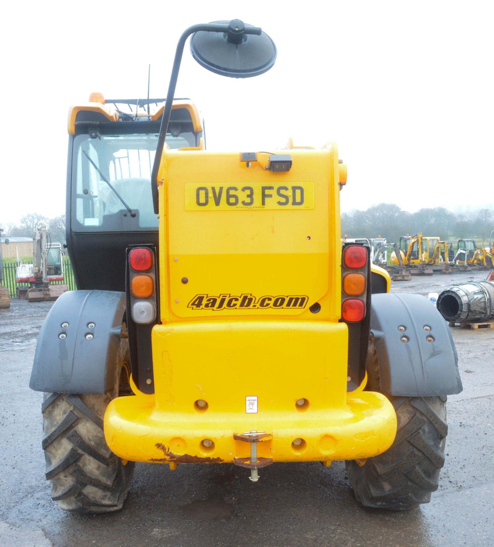 JCB 540-170 Hi-Viz T4i 17 metre telescopic handler Year: 2013 S/N: 2180829 Recorded Hours: 4085 c/ - Image 6 of 12